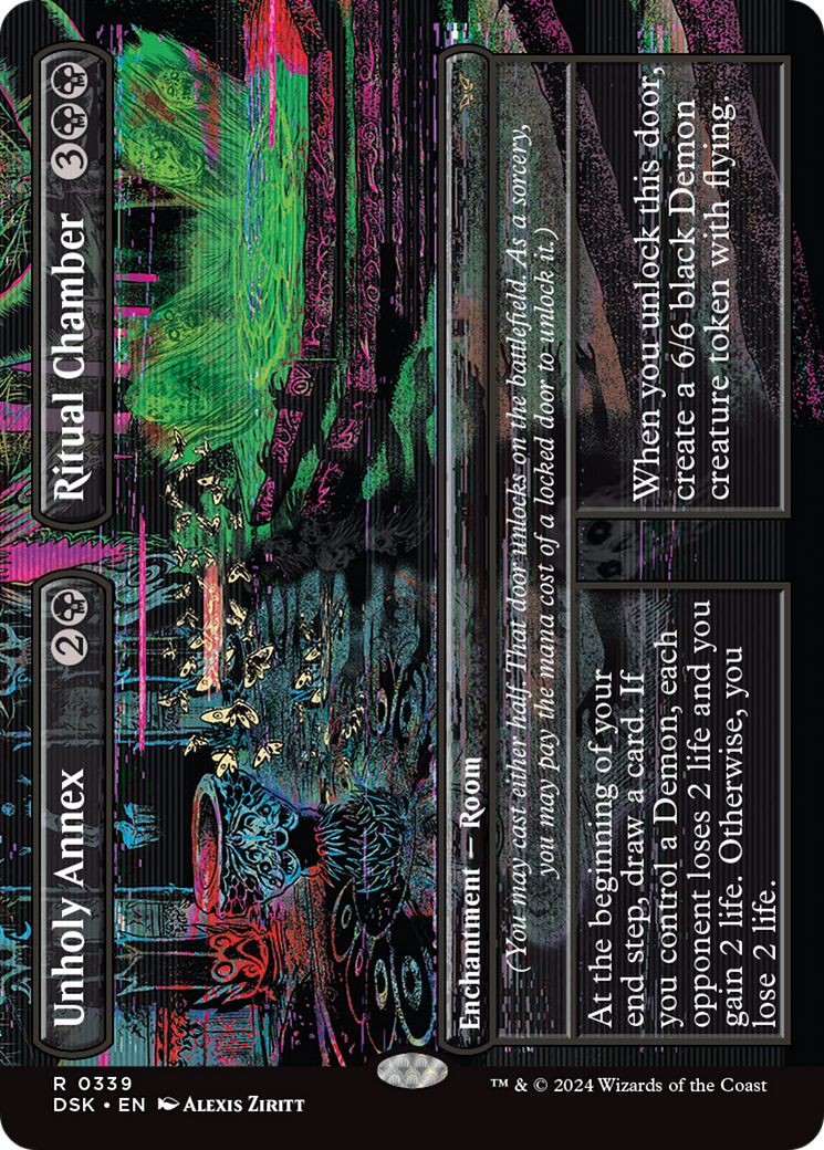 Unholy Annex // Ritual Chamber (Borderless) [Duskmourn: House of Horror] - Magic: The Gathering - Card Brawlers | Quebec | Canada |