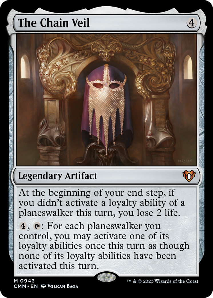 The Chain Veil [Commander Masters] - Magic: The Gathering - Card Brawlers | Quebec | Canada |