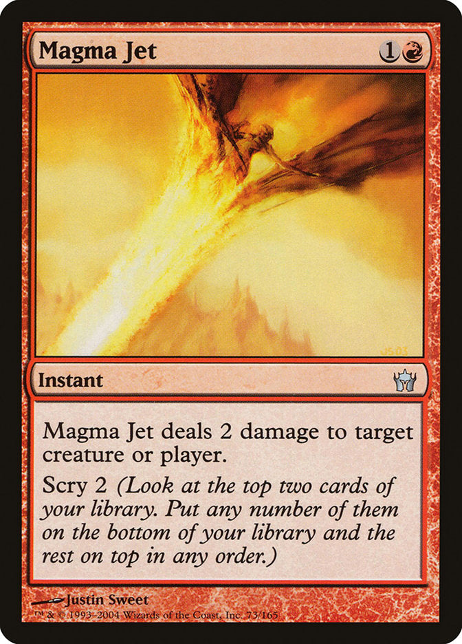 Magma Jet [Fifth Dawn] - Magic: The Gathering - Card Brawlers | Quebec | Canada |