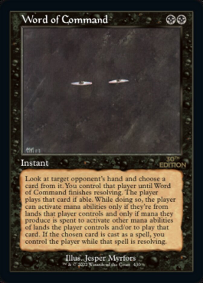 Word of Command (Retro) [30th Anniversary Edition] - Magic: The Gathering - Card Brawlers | Quebec | Canada |