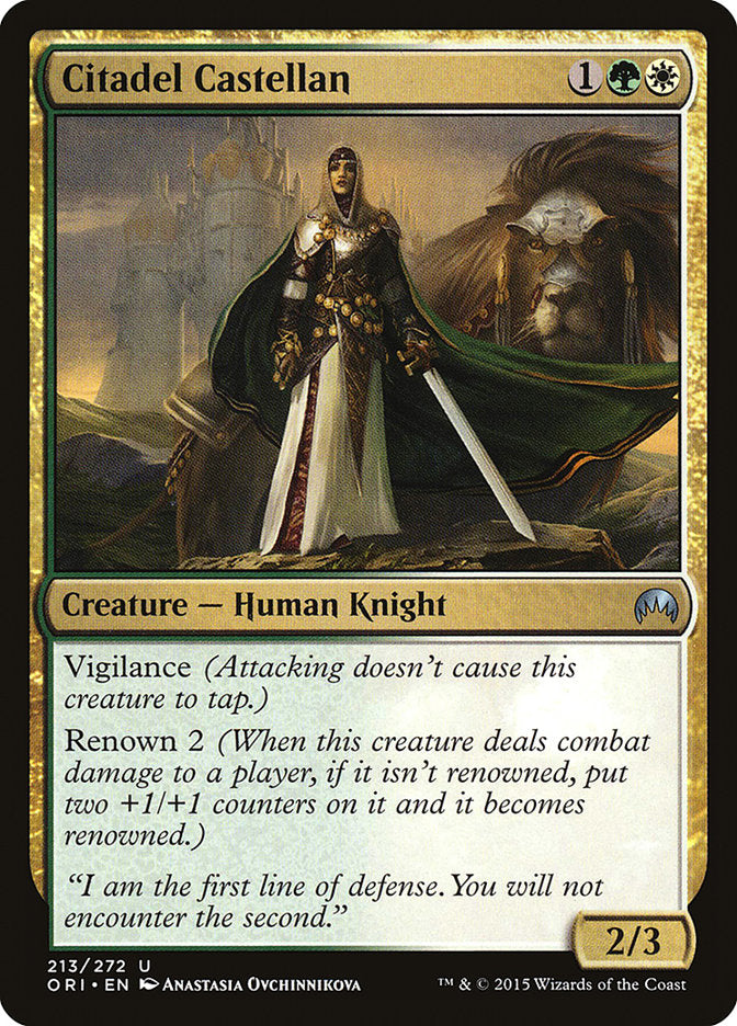 Citadel Castellan [Magic Origins] - Magic: The Gathering - Card Brawlers | Quebec | Canada |