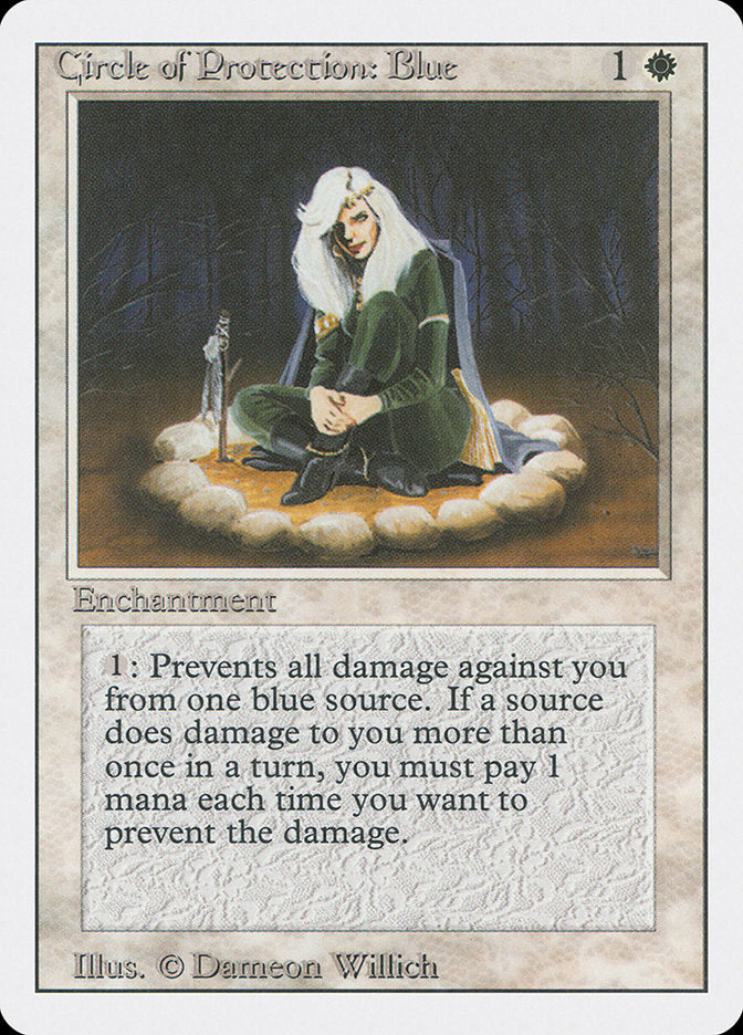 Circle of Protection: Blue [Revised Edition] - Magic: The Gathering - Card Brawlers | Quebec | Canada |
