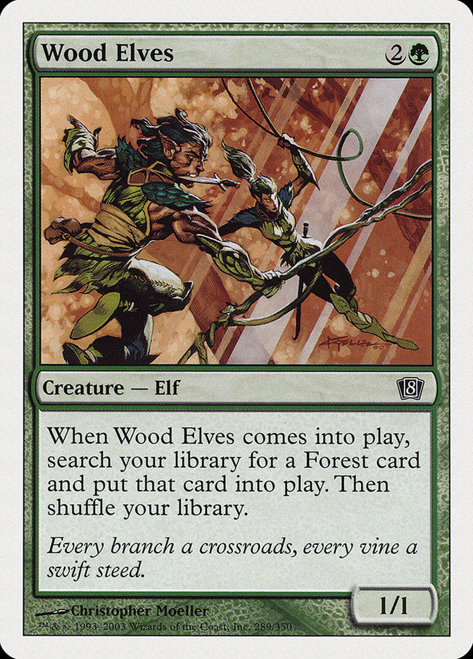 Wood Elves [Eighth Edition] - Magic: The Gathering - Card Brawlers | Quebec | Canada |