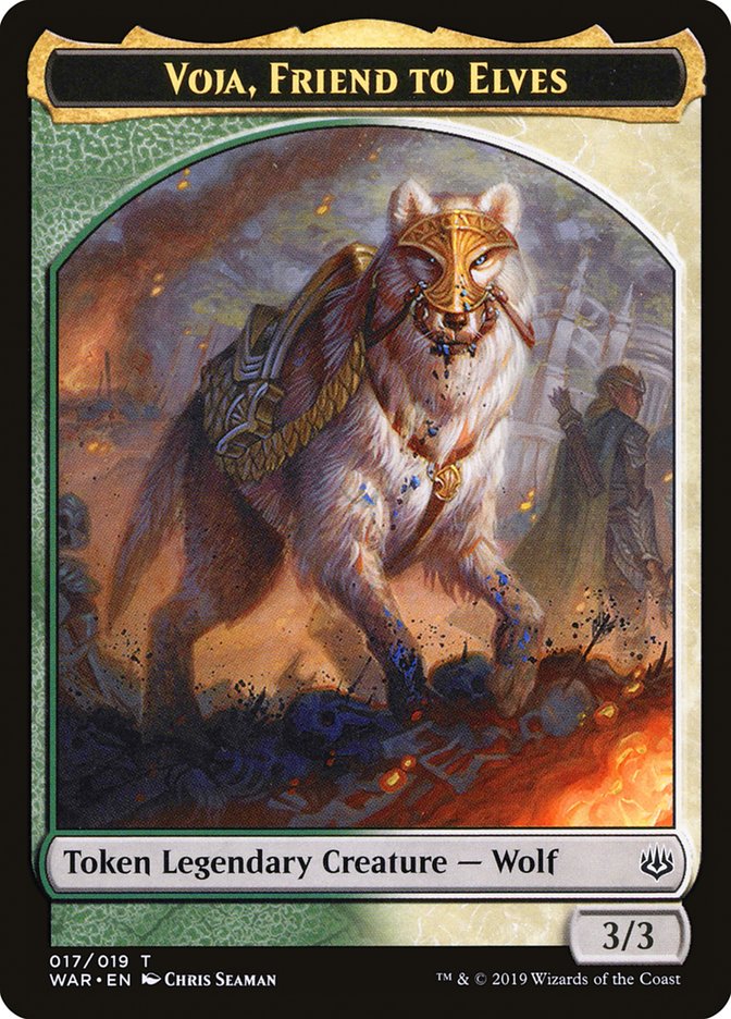 Voja, Friend to Elves Token [War of the Spark Tokens] - Magic: The Gathering - Card Brawlers | Quebec | Canada |