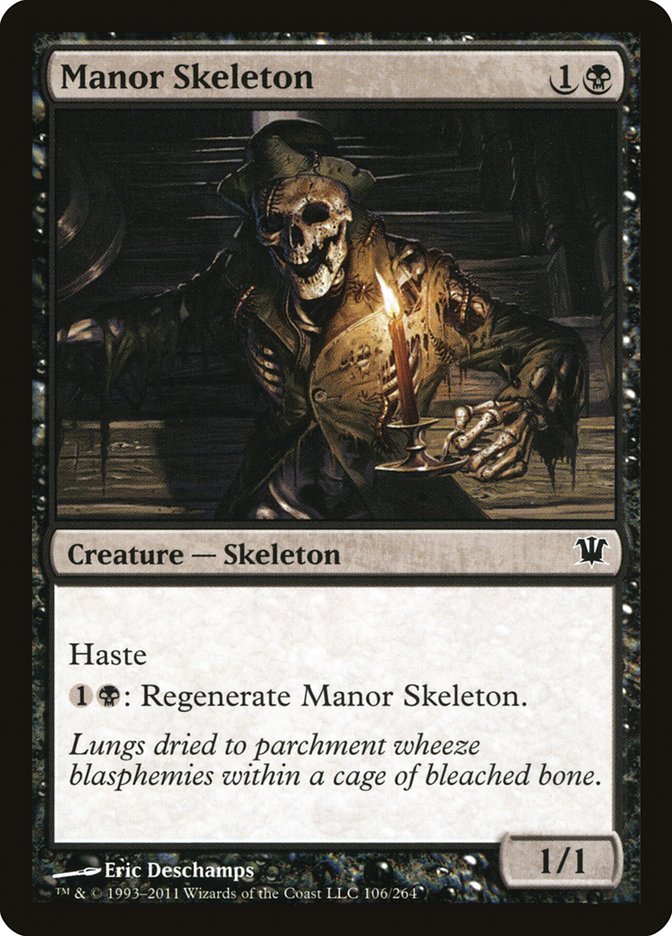 Manor Skeleton [Innistrad] - Magic: The Gathering - Card Brawlers | Quebec | Canada |