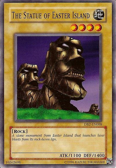 The Statue of Easter Island [DB2-EN088] Common - Yu-Gi-Oh! - Card Brawlers | Quebec | Canada |