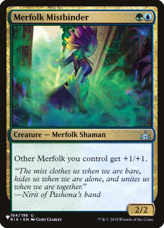 Merfolk Mistbinder [The List] - Magic: The Gathering - Card Brawlers | Quebec | Canada |