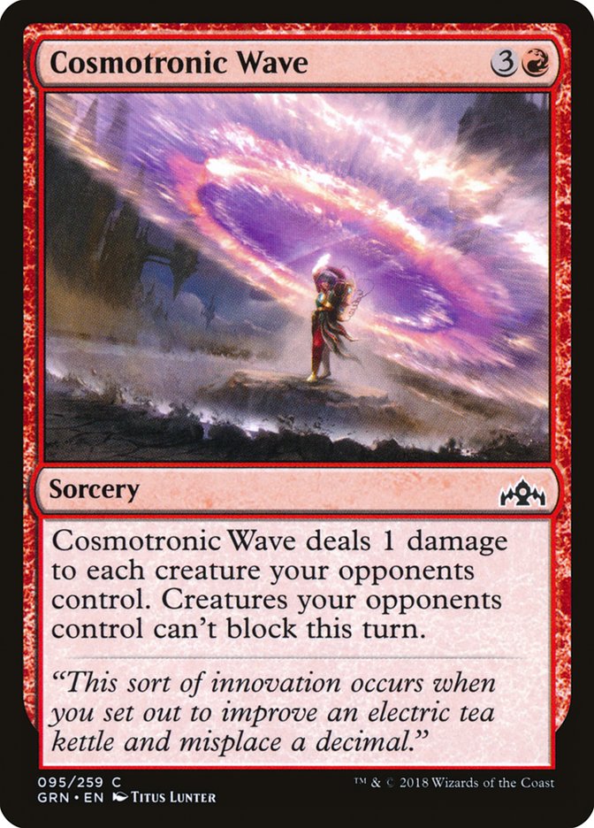 Cosmotronic Wave [Guilds of Ravnica] - Magic: The Gathering - Card Brawlers | Quebec | Canada |