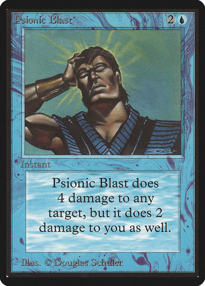 Psionic Blast [Beta Edition] - Magic: The Gathering - Card Brawlers | Quebec | Canada |