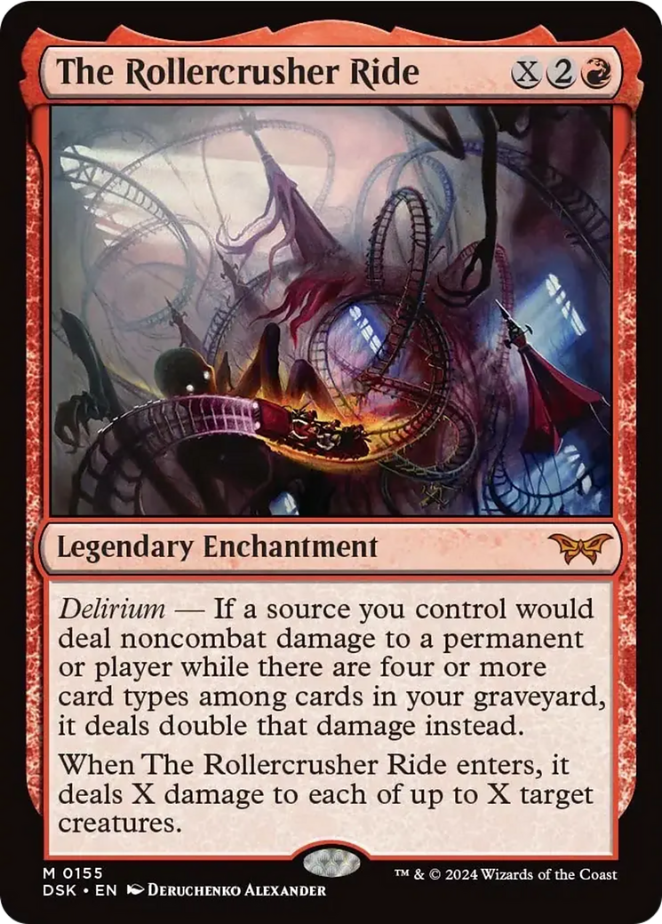 The Rollercrusher Ride (0155) [Duskmourn: House of Horror] - Magic: The Gathering - Card Brawlers | Quebec | Canada |
