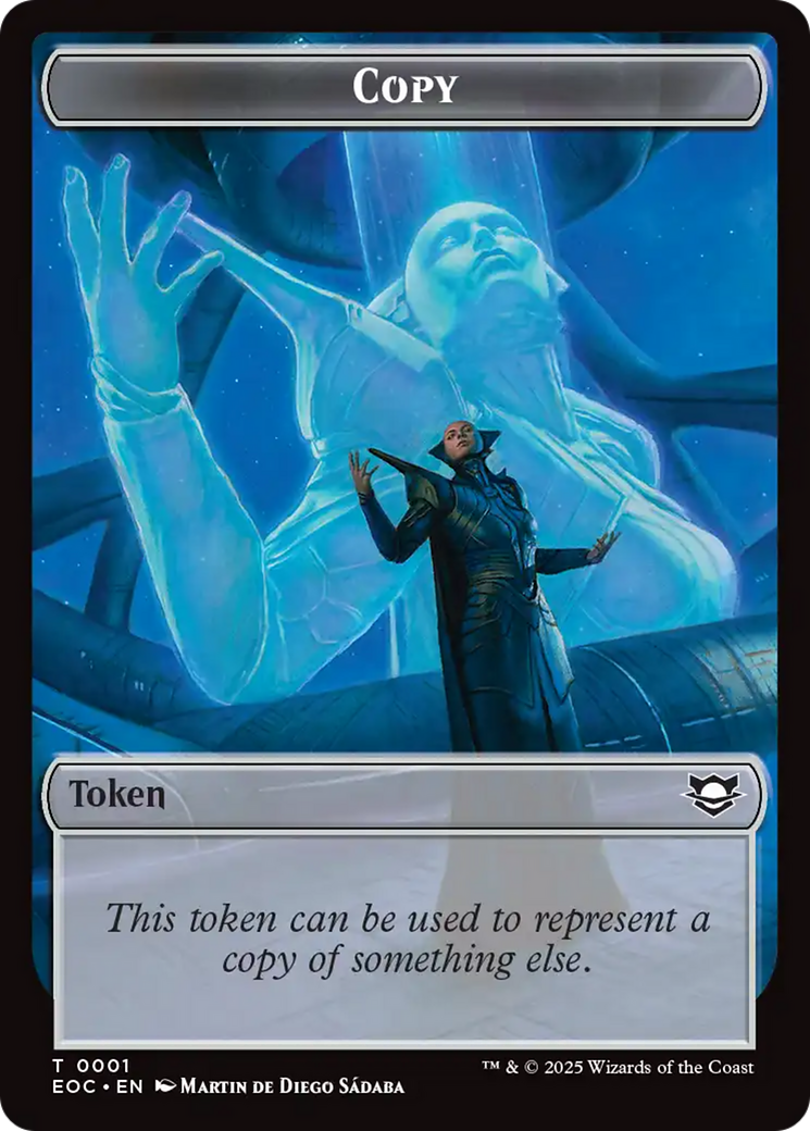 Copy // Clue Double-Sided Token [Edge of Eternities Commander Tokens] - Magic: The Gathering - Card Brawlers | Quebec | Canada |
