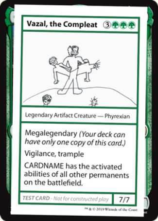 Vazal, the Compleat (2021 Edition) [Mystery Booster Playtest Cards] - Magic: The Gathering - Card Brawlers | Quebec | Canada |
