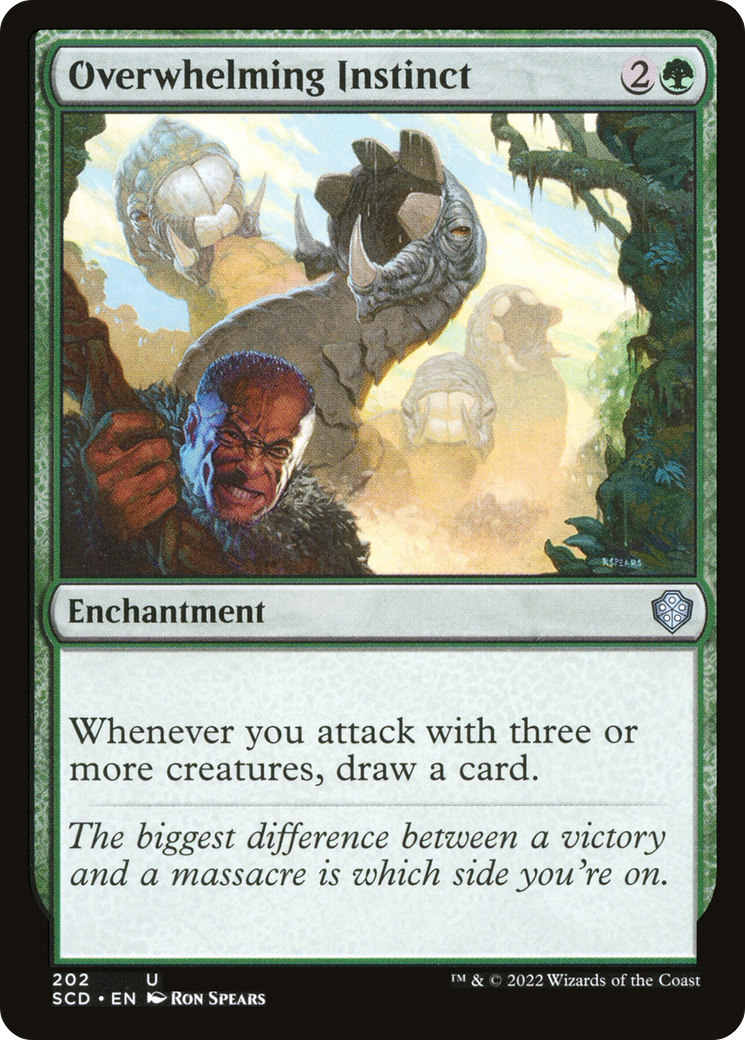 Overwhelming Instinct [Starter Commander Decks] - Magic: The Gathering - Card Brawlers | Quebec | Canada |