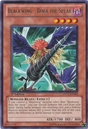 Blackwing - Bora the Spear [DP11-EN002] Rare - Yu-Gi-Oh! - Card Brawlers | Quebec | Canada |
