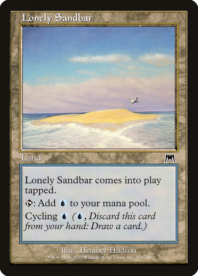 Lonely Sandbar [Onslaught] - Magic: The Gathering - Card Brawlers | Quebec | Canada |