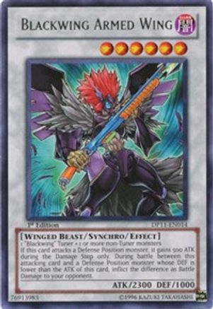 Blackwing Armed Wing [DP11-EN014] Rare - Yu-Gi-Oh! - Card Brawlers | Quebec | Canada |