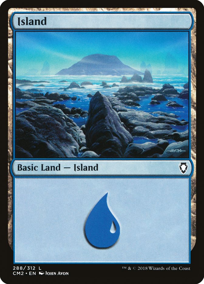 Island (288) [Commander Anthology Volume II] - Magic: The Gathering - Card Brawlers | Quebec | Canada |
