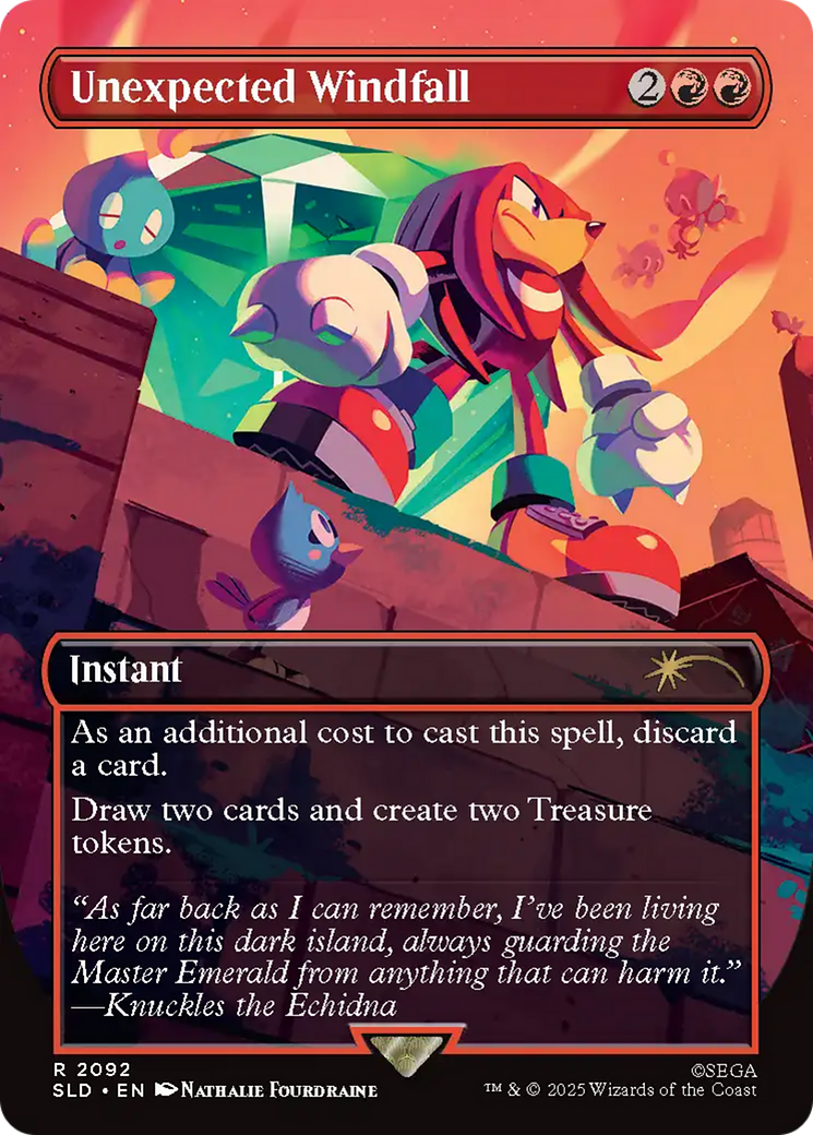 Unexpected Windfall (2092) [Secret Lair Drop Series] - Magic: The Gathering - Card Brawlers | Quebec | Canada |