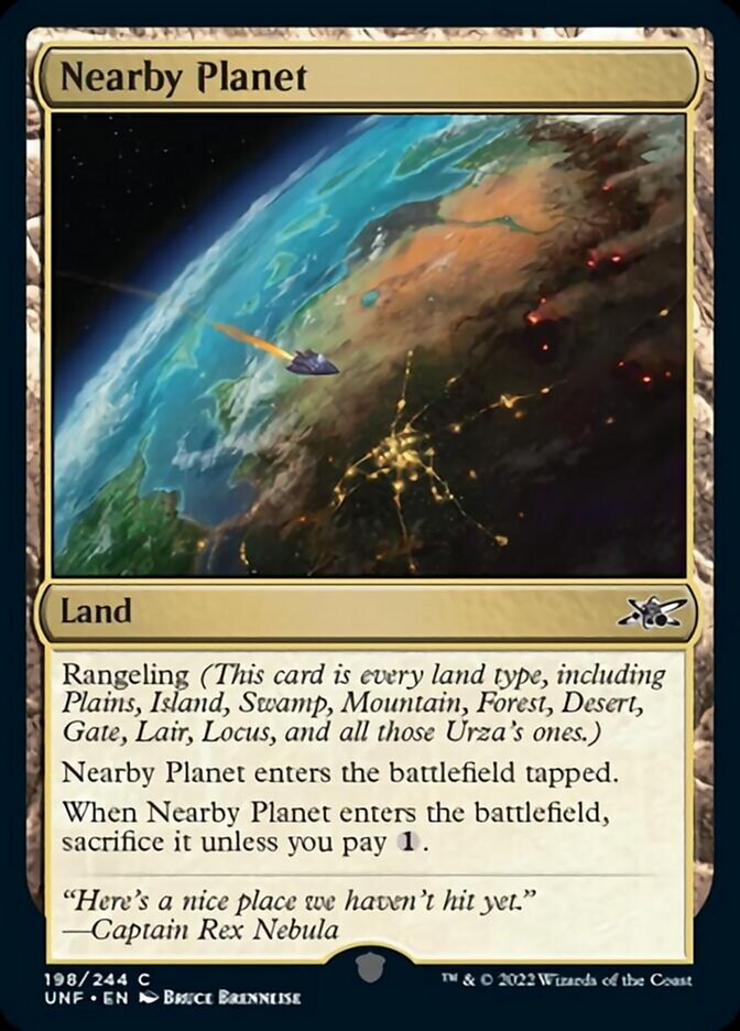 Nearby Planet [Unfinity] - Magic: The Gathering - Card Brawlers | Quebec | Canada |