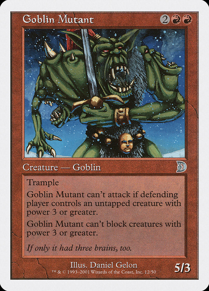 Goblin Mutant [Deckmasters] - Magic: The Gathering - Card Brawlers | Quebec | Canada |