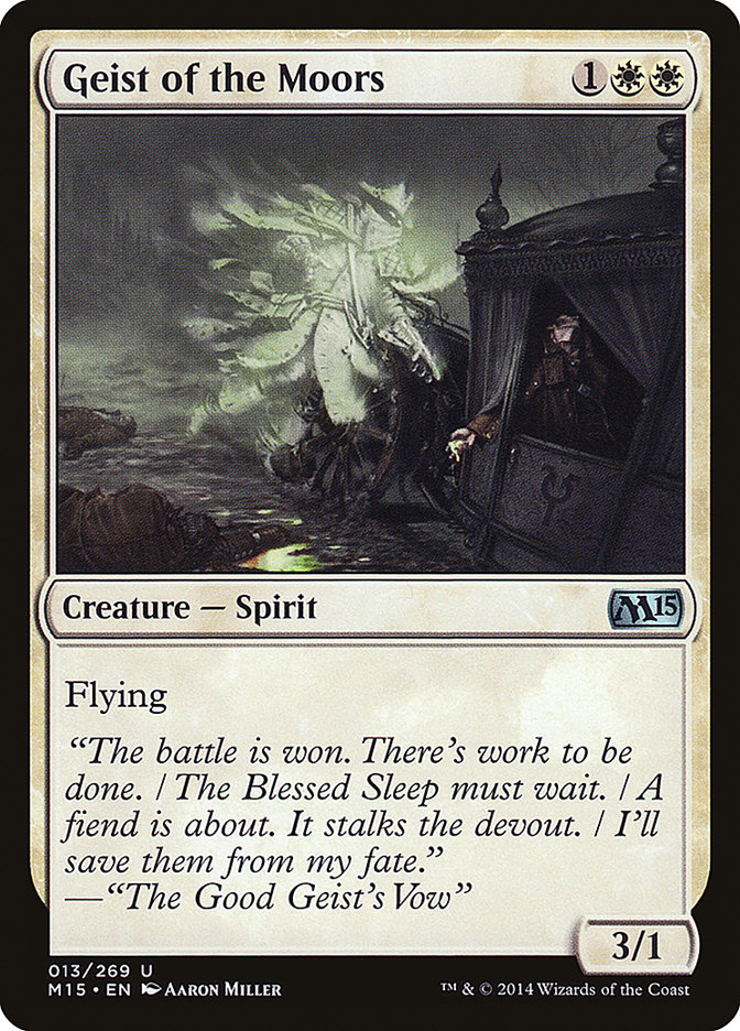 Geist of the Moors [Magic 2015] - Magic: The Gathering - Card Brawlers | Quebec | Canada |