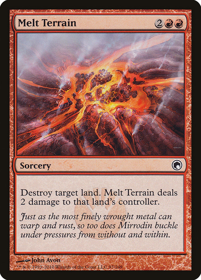 Melt Terrain [Scars of Mirrodin] - Magic: The Gathering - Card Brawlers | Quebec | Canada |