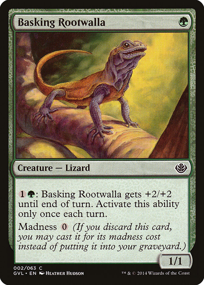 Basking Rootwalla (Garruk vs. Liliana) [Duel Decks Anthology] - Magic: The Gathering - Card Brawlers | Quebec | Canada |