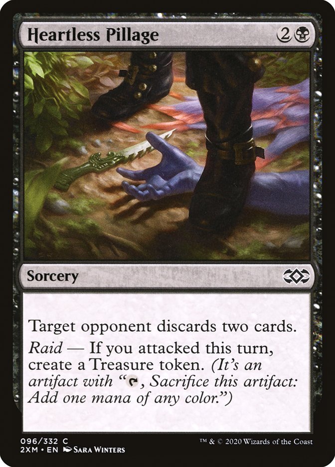 Heartless Pillage [Double Masters] - Magic: The Gathering - Card Brawlers | Quebec | Canada |