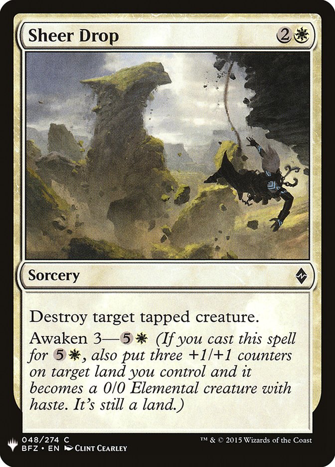 Sheer Drop [Mystery Booster] - Magic: The Gathering - Card Brawlers | Quebec | Canada |