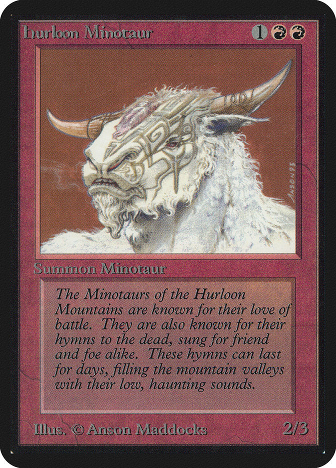 Hurloon Minotaur [Alpha Edition] - Magic: The Gathering - Card Brawlers | Quebec | Canada |