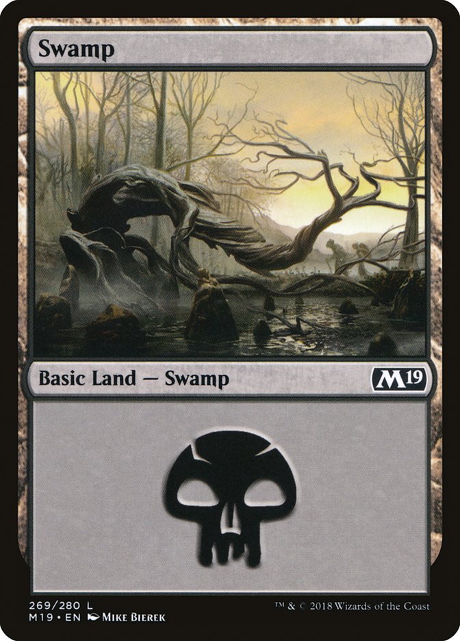 Swamp (269) [Core Set 2019] - Magic: The Gathering - Card Brawlers | Quebec | Canada |