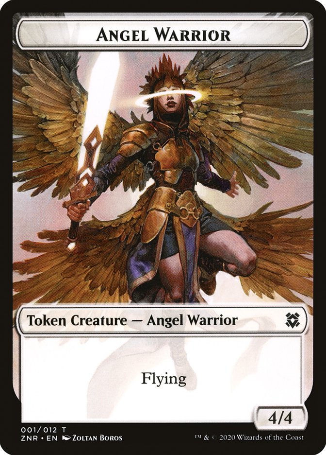 Angel Warrior Token [Zendikar Rising Tokens] - Magic: The Gathering - Card Brawlers | Quebec | Canada |