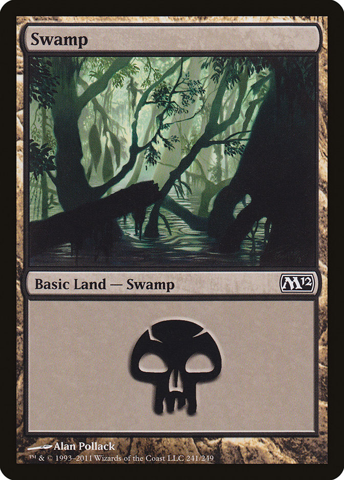 Swamp (241) [Magic 2012] - Magic: The Gathering - Card Brawlers | Quebec | Canada |