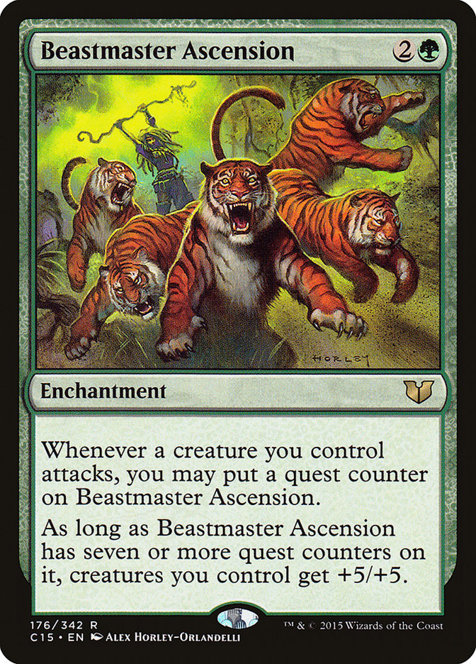 Beastmaster Ascension [Commander 2015] - Magic: The Gathering - Card Brawlers | Quebec | Canada |