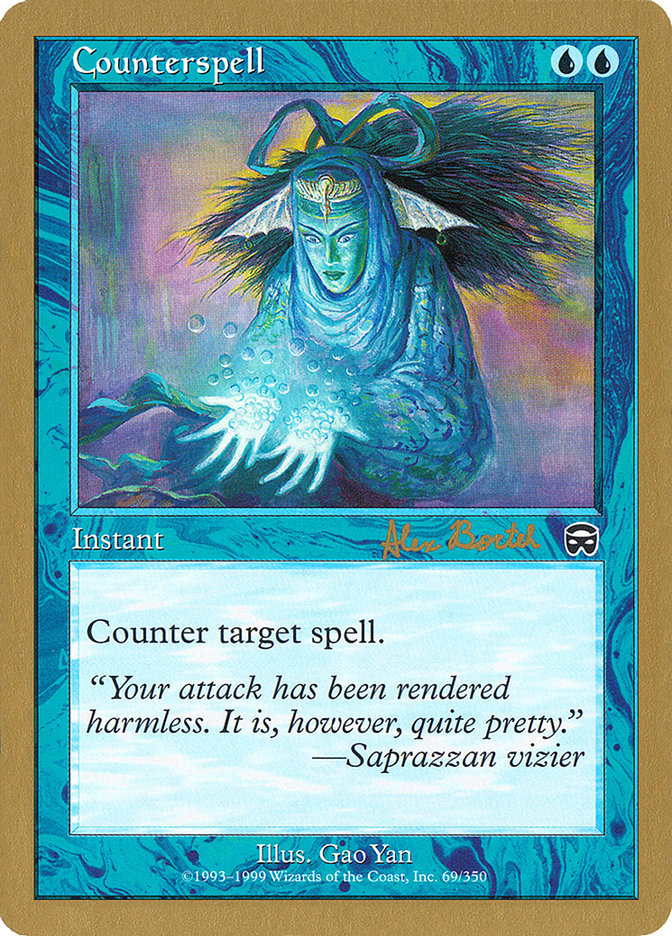 Counterspell (Alex Borteh) (MMQ) [World Championship Decks 2001] - Magic: The Gathering - Card Brawlers | Quebec | Canada |