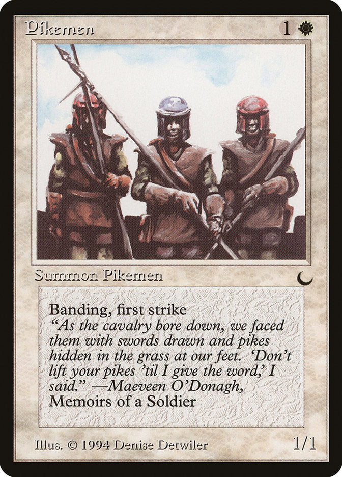 Pikemen [The Dark] - Magic: The Gathering - Card Brawlers | Quebec | Canada |