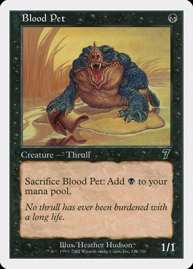 Blood Pet [Seventh Edition] - Magic: The Gathering - Card Brawlers | Quebec | Canada |