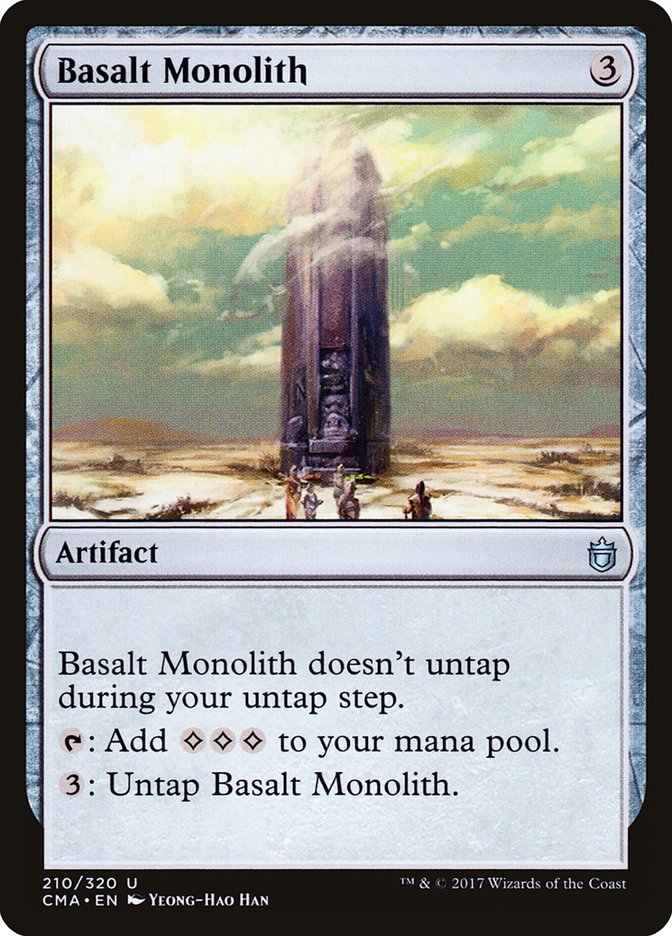 Basalt Monolith [Commander Anthology] - Magic: The Gathering - Card Brawlers | Quebec | Canada |