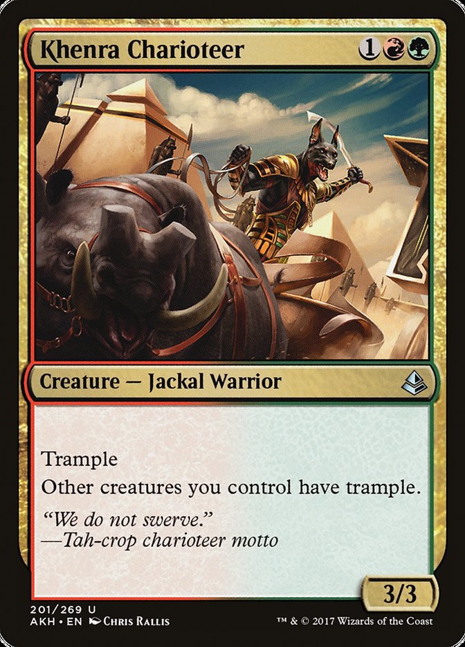 Khenra Charioteer [Amonkhet] - Magic: The Gathering - Card Brawlers | Quebec | Canada |