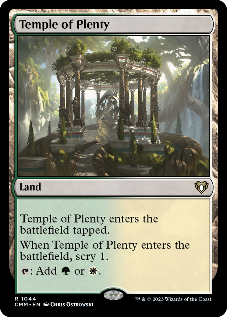 Temple of Plenty [Commander Masters] - Magic: The Gathering - Card Brawlers | Quebec | Canada |