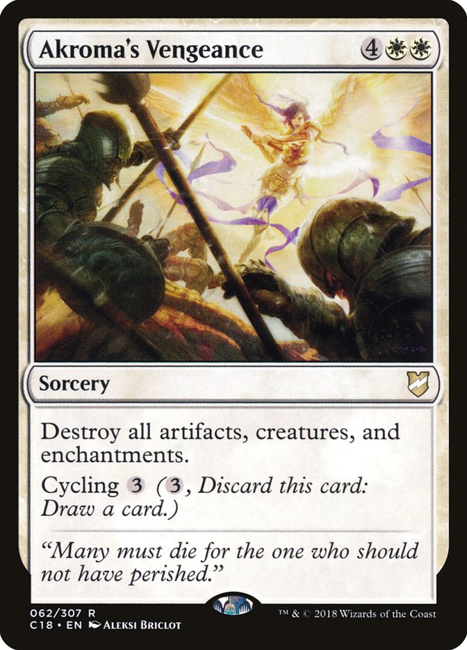 Akroma's Vengeance [Commander 2018] - Magic: The Gathering - Card Brawlers | Quebec | Canada |