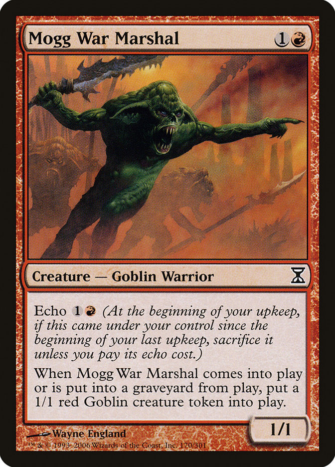 Mogg War Marshal [Time Spiral] - Magic: The Gathering - Card Brawlers | Quebec | Canada |