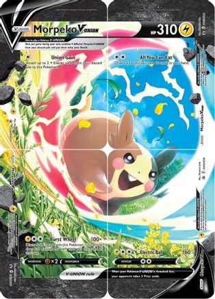 Morpeko V-UNION (SWSH215-218) (Set of 4) [Sword & Shield: Black Star Promos] - Pokémon - Card Brawlers | Quebec | Canada |