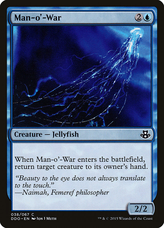 Man-o'-War [Duel Decks: Elspeth vs. Kiora] - Magic: The Gathering - Card Brawlers | Quebec | Canada |