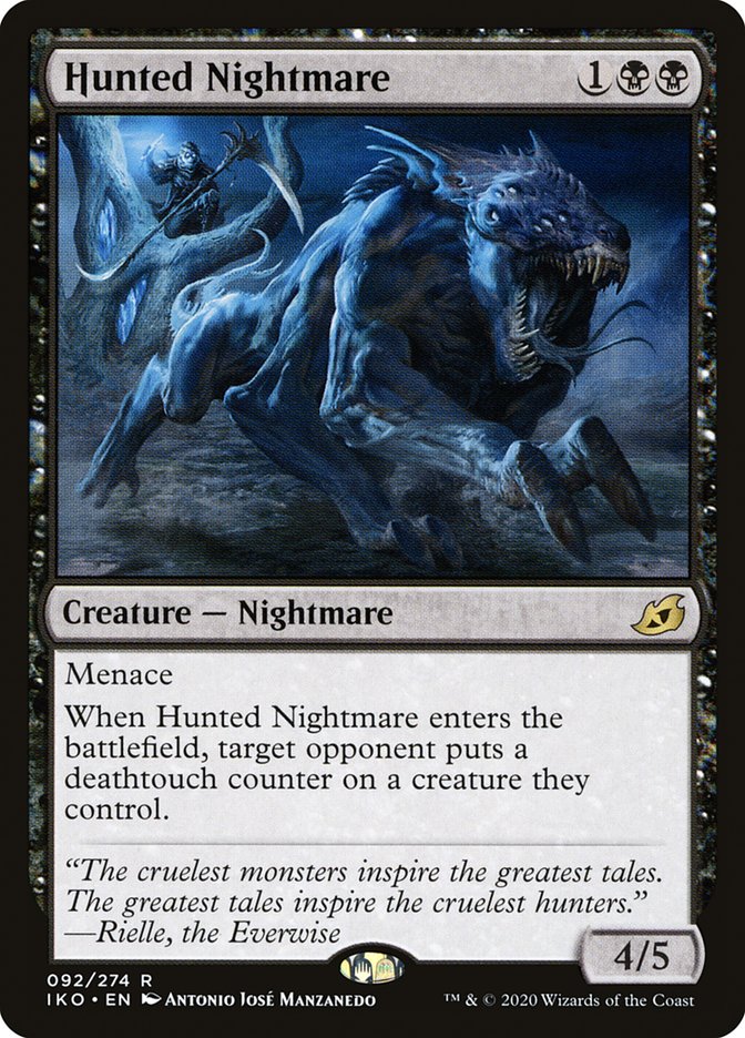 Hunted Nightmare [Ikoria: Lair of Behemoths] - Magic: The Gathering - Card Brawlers | Quebec | Canada |