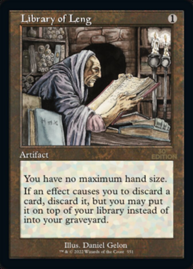 Library of Leng (Retro) [30th Anniversary Edition] - Magic: The Gathering - Card Brawlers | Quebec | Canada |