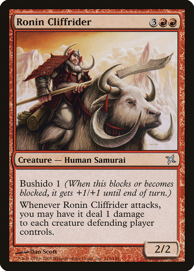 Ronin Cliffrider [Betrayers of Kamigawa] - Magic: The Gathering - Card Brawlers | Quebec | Canada |