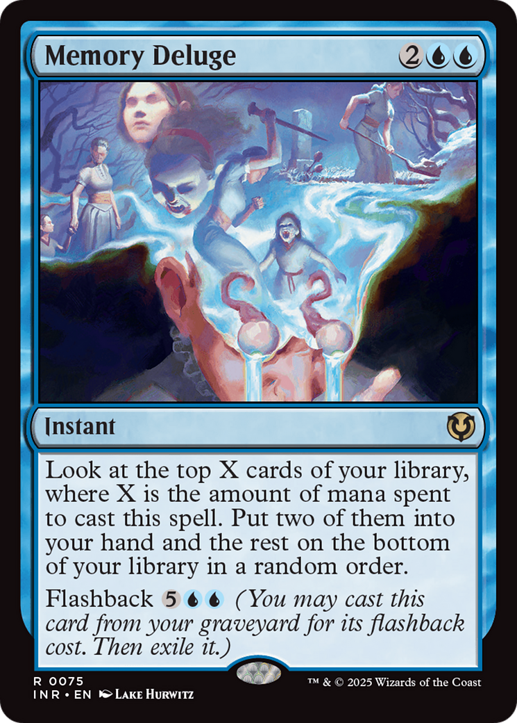 Memory Deluge [Innistrad Remastered] - Magic: The Gathering - Card Brawlers | Quebec | Canada |