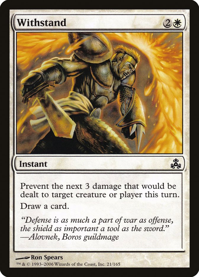 Withstand [Guildpact] - Magic: The Gathering - Card Brawlers | Quebec | Canada |