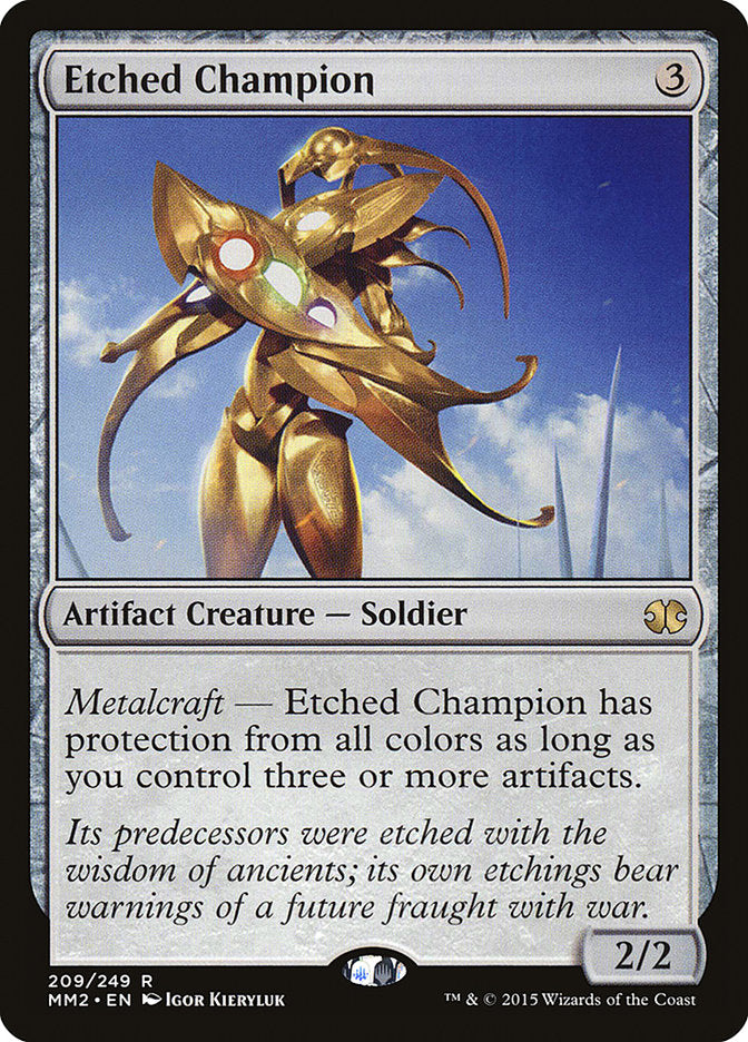 Etched Champion [Modern Masters 2015] - Magic: The Gathering - Card Brawlers | Quebec | Canada |